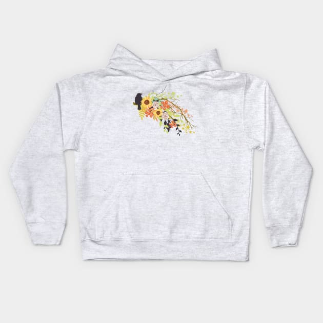 Earth Day Splash Kids Hoodie by SWON Design